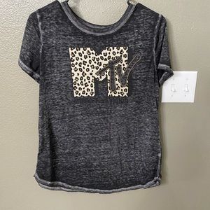 Distressed tee Music Television